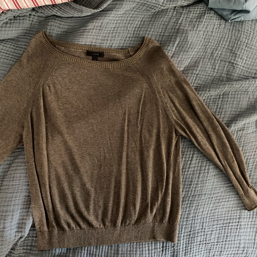 Jcrew boatneck sweater. Good condition.